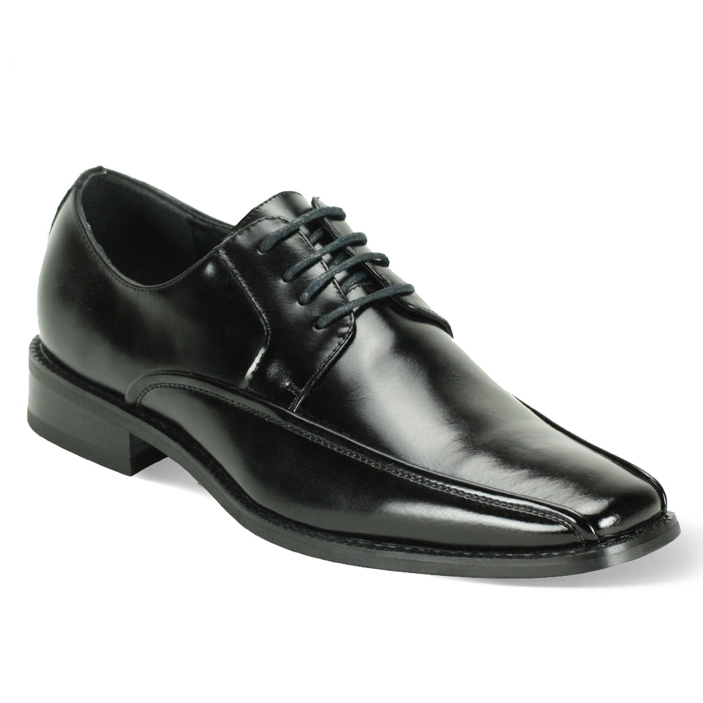 Classy & Elegant Giorgio Venturi Black Leather Upper Dress Shoe