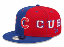 Load image into Gallery viewer, Chicago Cubs New Era Teamsplit 9Fifty 950 Snapback Hat