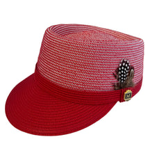 Load image into Gallery viewer, Braided Two Tone &amp; Solid Colors Legionnaire Hat # H67 H66