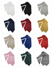 Load image into Gallery viewer, Paisley Microfiber Ascot &amp; Pocket Square
