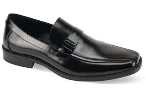 Classy & Elegant Giorgio Venturi Black Leather Upper Dress Shoe