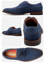 Load image into Gallery viewer, Stacy Adams Marligan Suede Wing Tip Oxford Shoe