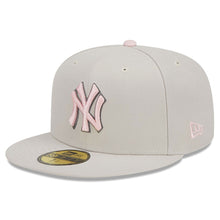 Load image into Gallery viewer, New York Yankees New Era 59Fifty 5950 Mother’s Day Khaki &amp; Pink Fitted Hat