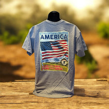 Load image into Gallery viewer, The United States of America 1776 - Land of The Free Home of The Brave USA Flag Tee
