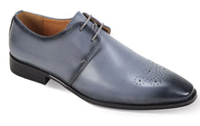 Load image into Gallery viewer, Classy &amp; Elegant Lace up Dress Shoe by Antonio Cerreli # 7055 Black, White &amp; Gray
