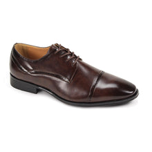 Load image into Gallery viewer, Classy &amp; Elegant Lace up Cap Toe Dress Shoe by Antonio Cerreli # 7069 Black &amp; Chocolate Brown