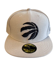 Load image into Gallery viewer, Toronto Raptors New Era 59Fifty Gray 5950 Fitted Hat