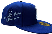 Load image into Gallery viewer, Los Angeles LA Dodgers Fitted 59fifty 5950 7X World Series Championship New Era Hat