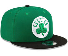 Load image into Gallery viewer, Boston Celtics Clover Leaf New Era 950 9Fifty Snapback Hat