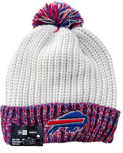 Load image into Gallery viewer, Buffalo Bills New Era Pom Knit Beanie