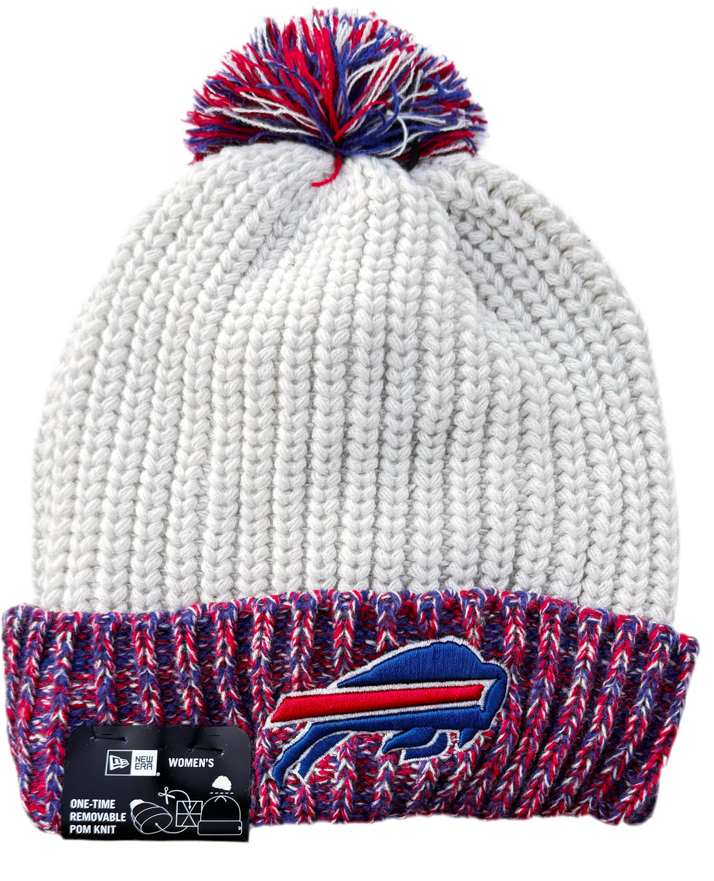 Buffalo Bills New Era Pom Knit Beanie