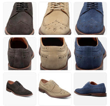 Load image into Gallery viewer, Stacy Adams Marligan Suede Wing Tip Oxford Shoe