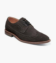 Load image into Gallery viewer, Stacy Adams Marligan Suede Wing Tip Oxford Shoe