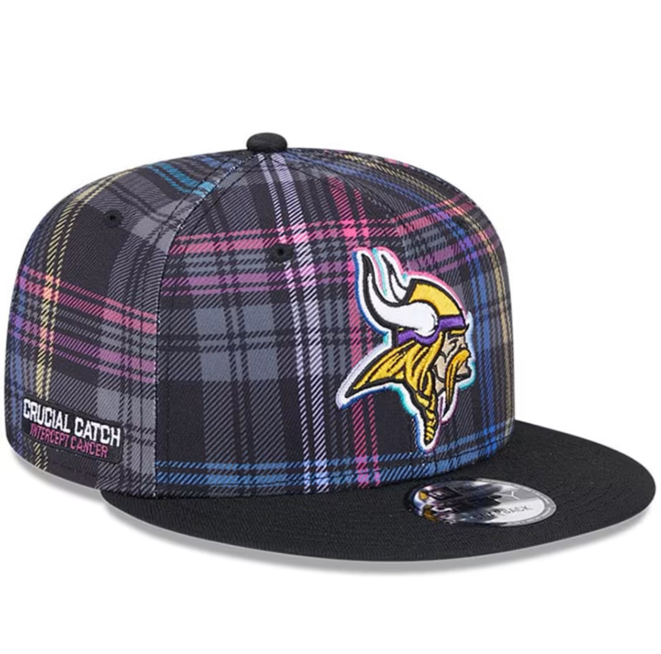 Minnesota Vikings New Era 9Fifty 950  Snapback Crucial Catch New Era Cap