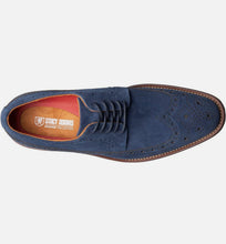 Load image into Gallery viewer, Stacy Adams Marligan Suede Wing Tip Oxford Shoe