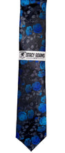 Load image into Gallery viewer, Stacy Adams Tie &amp; Hanky Set - Floral Design
