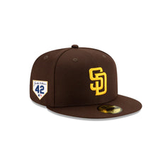 Load image into Gallery viewer, San Diego Padres New Era 59Fifty 5950 Fitted Cap Jackie Robinson #42