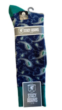 Load image into Gallery viewer, Paisley Dress Socks by Stacy Adams