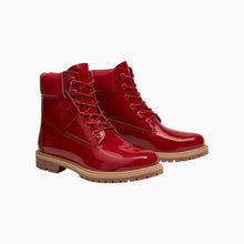 Load image into Gallery viewer, Timberland Premium Women’s 6-inch Red Patent Waterproof Boot   # F8A5G1