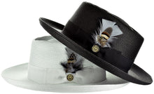 Load image into Gallery viewer, Gambler Collection Straw Hat by Bruno Capelo