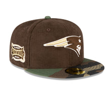 Load image into Gallery viewer, New England Patriots 59Fifty 5950 Corduroy &amp; Camouflage New Era Fitted Cap