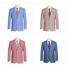 Load image into Gallery viewer, Single Breasted New Slim Fit 2 Button Blazer # 294-59 294-60 294-61 294-26