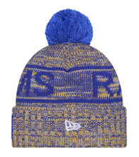 Load image into Gallery viewer, Los Angeles Rams New Era Pom Knit Sideline Beanie