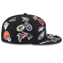 Load image into Gallery viewer, NFL Teams All Over New Era 59Fifty Fitted Cap
