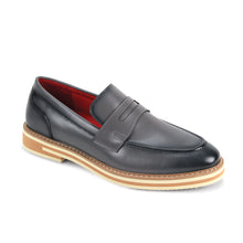 Load image into Gallery viewer, Classy &amp; Elegant Moc Toe Strap Faux Leather Slip On Dress Shoe from The Ashford Collection # ASH1