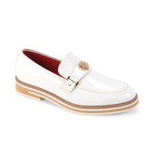 Load image into Gallery viewer, Classy &amp; Elegant Faux Patent Leather Slip-on Dress Shoe from The Ashford Collection # Ash3