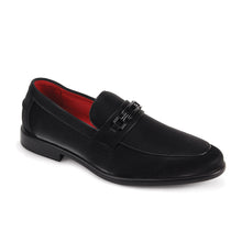 Load image into Gallery viewer, Classy &amp; Elegant Smoker Moc Toe Faux Tumbled Leather Slip-on Dress Shoe from The Ashford Collection # Ash4