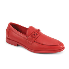 Load image into Gallery viewer, Classy &amp; Elegant Smoker Moc Toe Faux Tumbled Leather Slip-on Dress Shoe from The Ashford Collection # Ash4