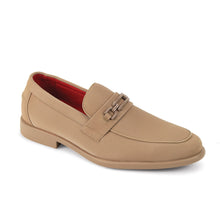 Load image into Gallery viewer, Classy &amp; Elegant Smoker Moc Toe Faux Tumbled Leather Slip-on Dress Shoe from The Ashford Collection # Ash4