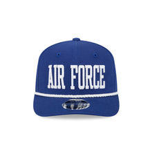 Load image into Gallery viewer, Air Force New Era Sideline 970 9Seventy Stretch Snap Snapback Hat