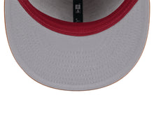 Load image into Gallery viewer, Alabama Crimson Tide New Era 9Fifty Snapback Tan Red Color Block