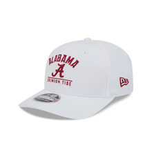 Load image into Gallery viewer, Alabama Crimson Tide White 9Seventy 970 New Era Stretch Snapback Cap