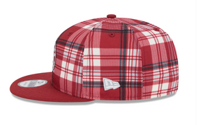 Alabama Crimson Tide New Era 9Fifty 950 Snapback Plaid Cap