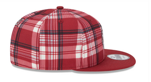 Alabama Crimson Tide New Era 9Fifty 950 Snapback Plaid Cap