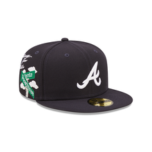 Load image into Gallery viewer, Atlanta Braves Cloud Icon Peachtree New Era 59Fifty 5950 Fitted Cap