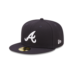 Atlanta Braves Cloud Icon Peachtree New Era 59Fifty 5950 Fitted Cap