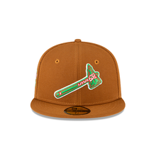 Load image into Gallery viewer, Atlanta Braves Tomahawk Logo 59Fifty 5950 150th Anniversary Sidepatch New Era Fitted Cap