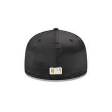 Load image into Gallery viewer, Atlanta Braves New Era Black Gold 59Fifty 5950 Fitted Hat