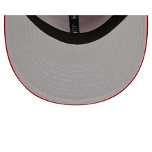 Load image into Gallery viewer, Atlanta Braves New Era 59fifty 5950 Cardinal Red &amp; Black Fitted Hat