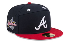 Load image into Gallery viewer, Atlanta Braves New Era 59Fifty 5950 All Star Game Fitted Hat