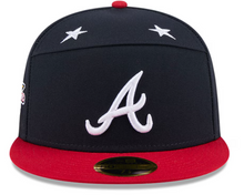 Load image into Gallery viewer, Atlanta Braves New Era 59Fifty 5950 All Star Game Fitted Hat
