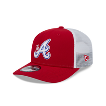 Load image into Gallery viewer, Atlanta Braves New Era 9Seventy 970 Curved Bill Snapback Trucker Cap