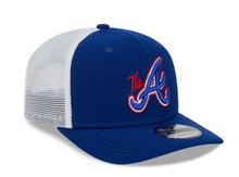 Load image into Gallery viewer, Atlanta Braves New Era 9Seventy 970 City Connect Curved Bill Snapback Trucker Cap