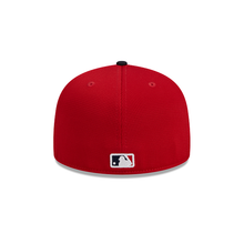 Load image into Gallery viewer, Atlanta Braves New Era Red White Navy 59Fifty 5950 Fitted Cap