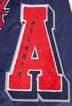 Load image into Gallery viewer, Atlanta Braves Old English Rib Satin Pro Standard Jacket