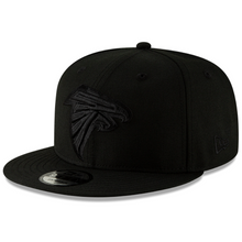 Load image into Gallery viewer, Atlanta Falcons New Era 9Fifty 950 Double Black Snapback Hat